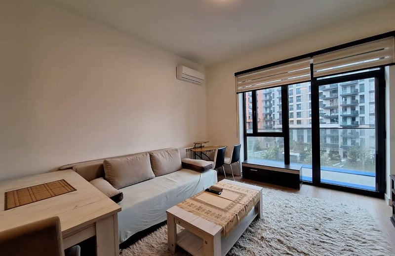 Alquiler de un elegante piso de 2 habitaciones, 53 m², en el complejo residencial BW Scala, Belgrado, Serbia